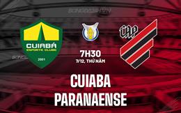 Nhận định - dự đoán Cuiaba vs Paranaense 7h30 ngày 7/12 (VĐQG Brazil 2023)