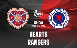 Nhận định Hearts vs Rangers 3h00 ngày 7/12 (VĐQG Scotland 2023/24)