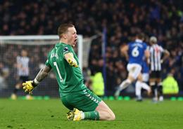 Jordan Pickford gia hạn với Everton tới năm 2029