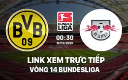 Link xem trực tiếp Dortmund vs Leipzig 0h30 ngày 10/12 (Bundesliga 2023/24)