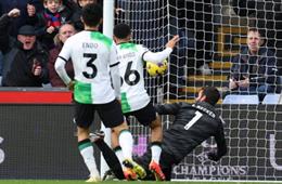 2 tình huống quyết định trận Crystal Palace vs Liverpool
