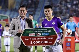 Điểm tin tối 10/12: Tuấn Hải ghi bàn đẹp nhất tháng 11 V.League