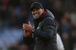 Klopp: "Liverpool đã gặp may trước Crystal Palace"