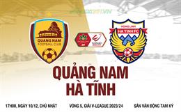 Nhận định Quảng Nam vs Hồng Lĩnh Hà Tĩnh (17h00 ngày 10/12): Ngang tài, ngang sức