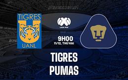 Nhận định bóng đá Tigres vs Pumas 9h00 ngày 11/12 (VĐQG Mexico 2023)
