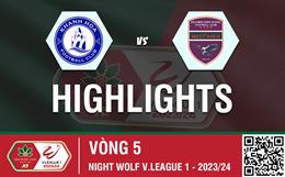 Video tổng hợp: Khánh Hòa - Bình Dương (Vòng 5 V-League 2023/24)