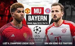 Nhận định MU vs Bayern Munich (03h00 ngày 13/12): Cố gắng và hy vọng