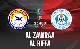 Nhận định Al Zawraa vs Al-Riffa 23h00 ngày 12/12 (AFC Cup 2023/24)