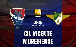 Nhận định Gil Vicente vs Moreirense 3h15 ngày 12/12 (VĐQG Bồ Đào Nha 2023/24)
