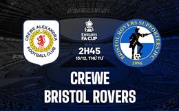 Nhận định Crewe vs Bristol Rovers 2h45 ngày 13/12 (FA Cup 2023/24)