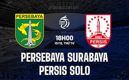 Nhận định Persebaya Surabaya vs Persis Solo 18h00 ngày 13/12 (VĐQG Indonesia 2023/24)