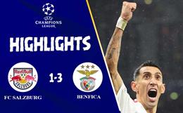 Link xem video FC Salzburg vs Benfica: Di Maria ghi bàn từ chấm phạt góc