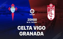 Nhận định Celta Vigo vs Granada 20h00 ngày 16/12 (La Liga 2023/24)