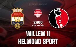 Nhận định Willem II vs Helmond Sport 2h00 ngày 16/12 (Hạng 2 Hà Lan 2023/24)