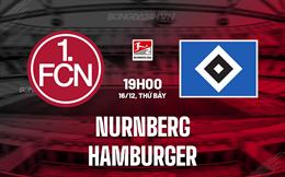 Nhận định Nurnberg vs Hamburger 19h00 ngày 16/12 (Hạng 2 Đức 2023/24)