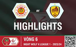 Video tổng hợp: CAHN - Quảng Nam (V-League 2023/24)