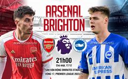 Arsenal vượt qua Brighton tại Emirates