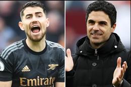 Mikel Arteta đưa Jorginho lên mây