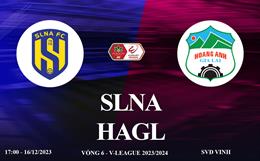 Xem trực tiếp SLNA vs HAGL vòng 6 V-League 23/24 ở đâu ?