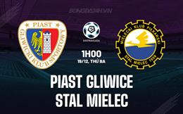 Nhận định Piast Gliwice vs Stal Mielec 01h00 ngày 19/12 (VĐQG Ba Lan 2023/24)