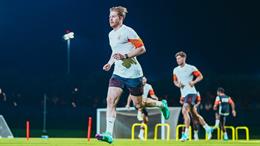 Kevin De Bruyne trở lại luyện tập cùng Man City sau chấn thương