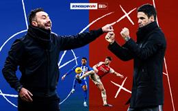 Chiến thuật pressing của Arsenal trước Brighton là một nghệ thuật