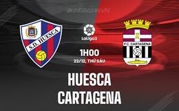 Nhận định Huesca vs Cartagena 1h00 ngày 22/12 (Hạng 2 TBN 2023/24)