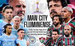 Nhận định Man City vs Fluminense (01h00 ngày 23/12): Ngai vàng chờ thầy trò Pep Guardiola