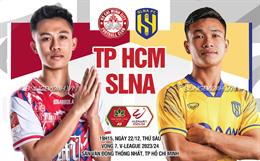 Nhận định TPHCM vs SLNA (19h15 ngày 22/12): Cơ hội cho đội chủ nhà