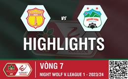 Video Nam Định 3-0 LPB HAGL: Rafaelson tiếp tục thể hiện phong độ ấn tượng