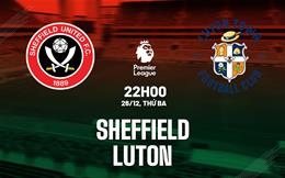 Nhận định Sheffield United vs Luton (22h00 ngày 26/12): Trận cầu 6 điểm