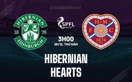 Nhận định Hibernian vs Hearts 3h00 ngày 28/12 (VĐQG Scotland 2023/24)
