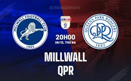 Nhận định bóng đá Millwall vs QPR 20h00 ngày 26/12 (Hạng Nhất Anh 2023/24)