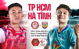 Nhận định CLB TP.HCM vs Hà Tĩnh (19h15 ngày 26/12): Chủ khó đãi khách