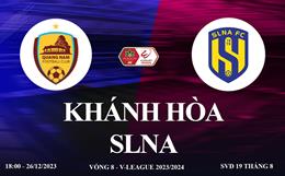 Xem trực tiếp Khánh Hòa vs SLNA vòng 8 V-League 23/24 ở đâu ?