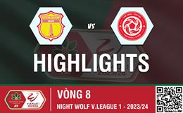 Highlights Nam Định - Thể Công Viettel | Không thể ngăn cản | Vòng 8 V-League 2023/24