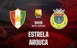 Nhận định Estrela vs Arouca 3h15 ngày 29/12 (VĐQG Bồ Đào Nha 2023/24)