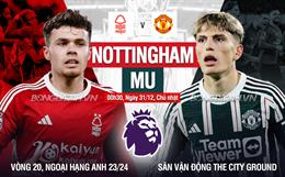 Thua Nottingham, MU kết thúc năm 2023 đầy thất vọng