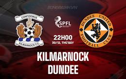 Nhận định Kilmarnock vs Dundee 22h00 ngày 30/12 (VĐQG Scotland 2023/24)