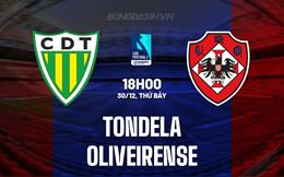 Nhận định Tondela vs Oliveirense 21h00 ngày 30/12 (Hạng 2 Bồ Đào Nha 2023/24)