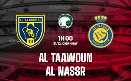 Nhận định Al Taawoun vs Al Nassr 1h00 ngày 31/12 (VĐQG Saudi Arabia 2023/24)