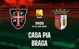 Nhận định Casa Pia vs Braga 1h00 ngày 31/12 (VĐQG Bồ Đào Nha 2023/24)