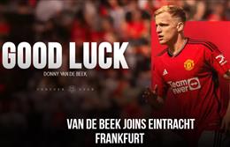 MU chính thức chia tay tiền vệ Donny van de Beek