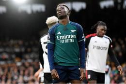 Mikel Arteta tức giận với Bukayo Saka