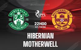Nhận định Hibernian vs Motherwell 22h00 ngày 2/1 (VĐQG Scotland 2023/24)