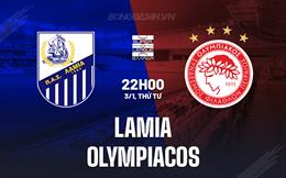 Nhận định Lamia vs Olympiacos 22h00 ngày 3/1 (VĐQG Hy Lạp 2023/24)