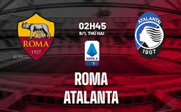 Nhận định Roma vs Atalanta (02h45 ngày 8/1): Khó có nhiều bàn thắng