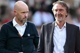 Ten Hag đã có buổi gặp đầu tiên với Sir Jim Ratcliffe