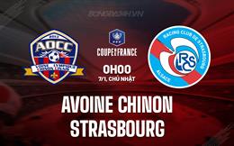 Nhận định Avoine vs Strasbourg 00h00 ngày 7/1 (Cúp quốc gia Pháp 2023/24)