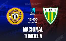Nhận định Nacional vs Tondela 18h00 ngày 6/1 (Hạng 2 Bồ Đào Nha 2023/24)